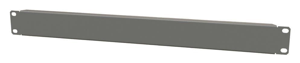 Фальш-панель Hyperline BPV-1-RAL7035 шир.482.6мм выс.44мм 1U серый (упак.:1шт) - фото 1 - id-p212726547