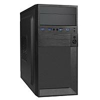 Корпус Minitower ExeGate BAA-105U4-01-AAA400 (mATX, AAA400 с вент. 8см, 4*USB3.0, HD аудио, черный)