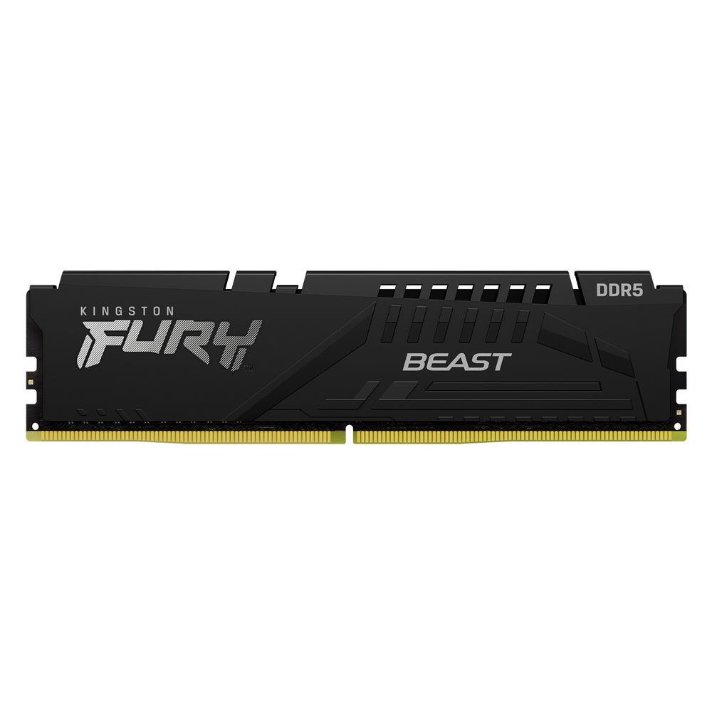 Оперативная память Kingston Fury Beast KF548C38BB-16 DDR5 DIMM 16Gb PC5-38400 CL38 - фото 1 - id-p203917493