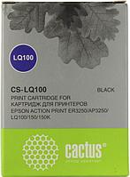 Картридж Cactus CS-LQ100 Black для Epson LQ-100/150/150K/ER3250/AP3250