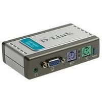 Сетевое оборудование D-Link KVM-121/B1A, 2-port KVM Switch with VGA, PS/2 and Audio ports.Control 2 computers