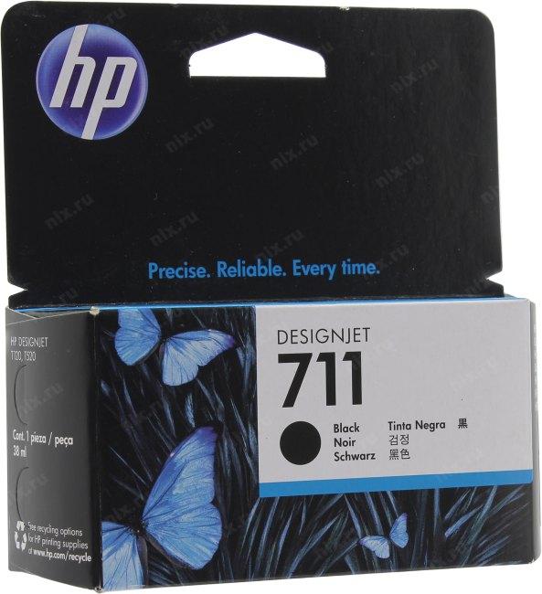 Картридж HP CZ129A (№711) Black для HP DesignJet T120/520 - фото 1 - id-p210756518