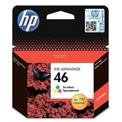Картридж HP CZ638AE (№46) Color для HP Deskjet Ink Advantage 2020hc/2520hc - фото 1 - id-p210227927