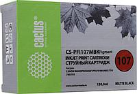 Картридж Cactus CS-PFI107MBK Matte Black для Canon iPF670/680/685/770/780/785