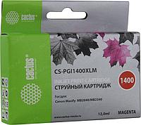 Картридж Cactus CS-PGI1400XLM Magenta для Canon MB2040/2340