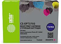 Картридж струйный Cactus CS-EPT3793 378XL пурпурный для Epson Expression Photo XP-8500/XP-8505/XP-8600