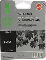 Картридж Cactus CS-PGI520BK для Canon PIXMA MP540/550/620/630/640/980/990 MX860 PIXMA iP3600/4600/4700