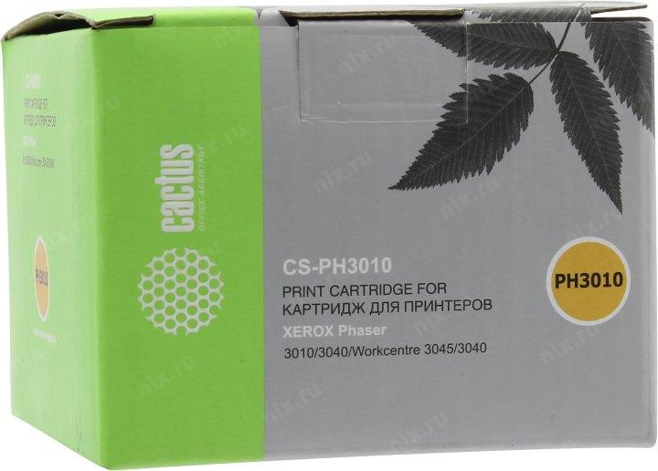 Картридж Cactus CS-PH3010 для Xerox Phaser 3010/3040 WorkCentre 3045/3040 - фото 1 - id-p212698293