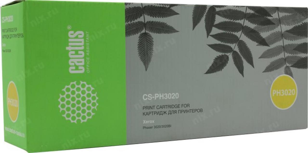 Картридж Cactus CS-PH3020 для Xerox Phaser 3020 - фото 1 - id-p212698409