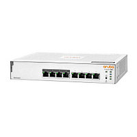 JL811A HPE Коммутатор Aruba Instant On 1830 8G Web-managed 4p Class4 PoE 65W fanless Switch