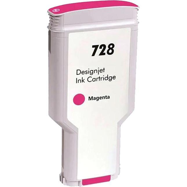NINESTAR OC-F9K16A Картридж HP 728 Magenta для DesignJet T730/T830 300-ml (F9K16A) White Box With Chip - фото 1 - id-p214267095