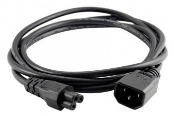 Кабель специальный Powercom Cord IEC 320 C14 to C5. Powercom Cable IEC 320 C14 to C5 1.2m - фото 1 - id-p212704531