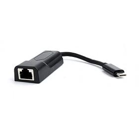 Переходник USB C A-CM-LAN-01 Gembird Type-C(вилка) to Glan /Cablexpert/