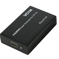 Удлинитель VCOM DD471 HDMI Extender (HDMI 19F-RJ45 - HDMI 19F до 60м) +2б.п.