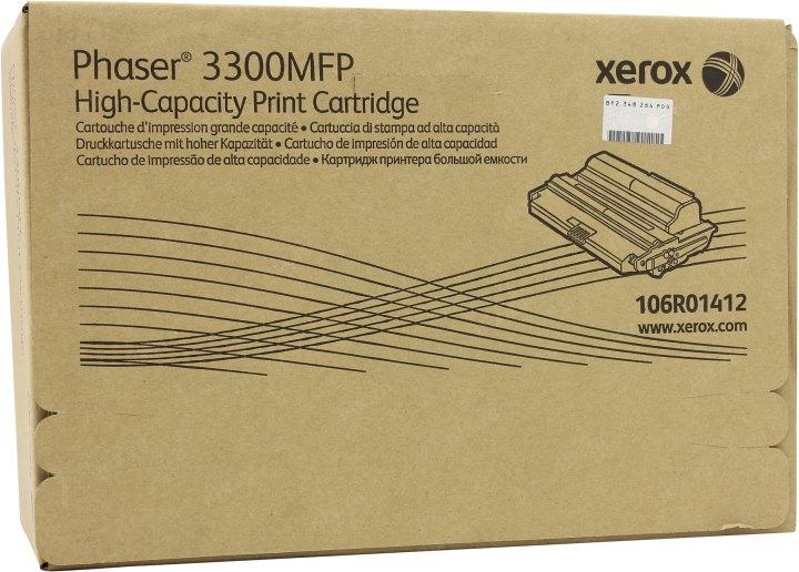 Картридж XEROX 106R01412 для Phaser 3300MFP (повышенной ёмкости) - фото 1 - id-p211966621
