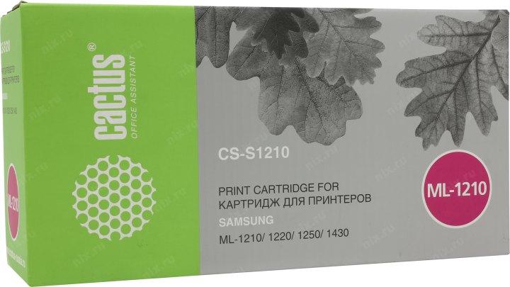 Картридж Cactus CS-S1210 для Samsung 1210/1220/1250/1430 - фото 1 - id-p212698070