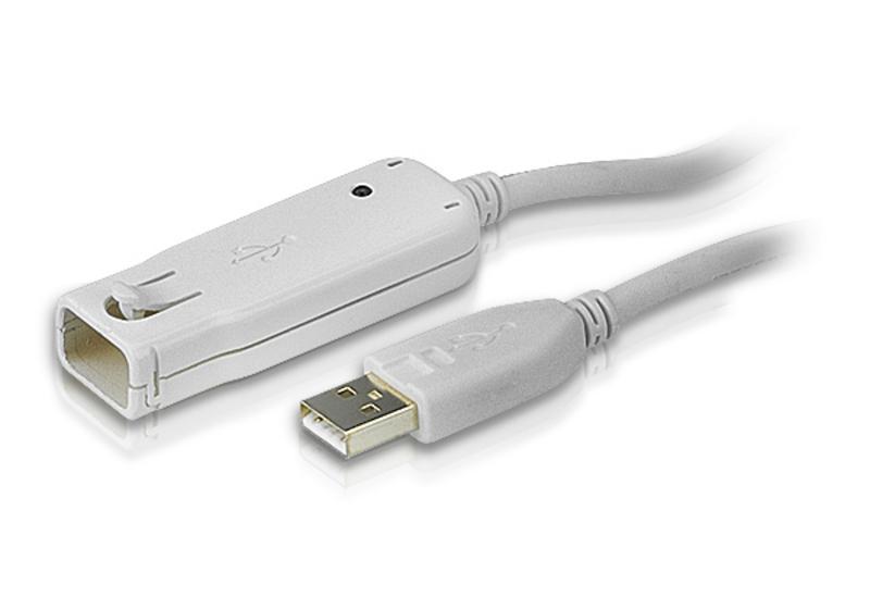 Кабель ATEN 12M USB 2.0 Extender (Daisy-chaining up to 60m) - фото 1 - id-p221154424