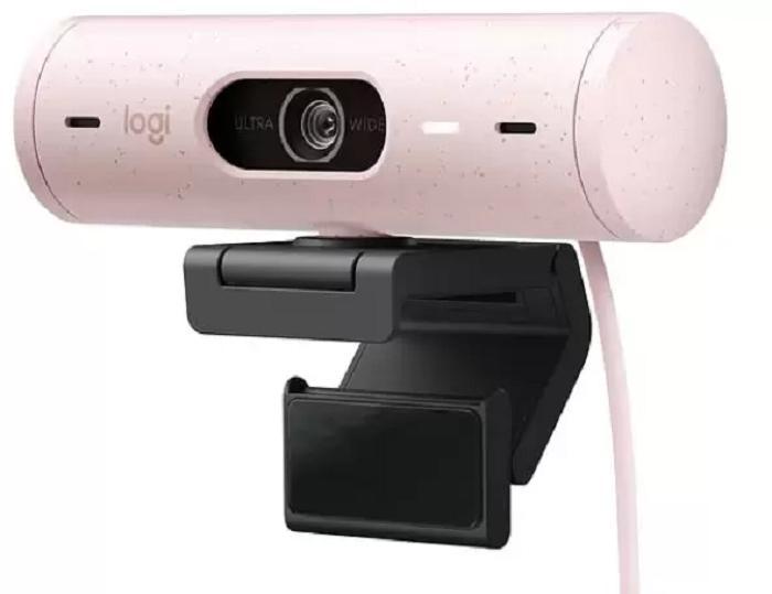 Веб-камера Logitech BRIO 500 HD Webcam - ROSE - USB 960-001421 - фото 1 - id-p214713036