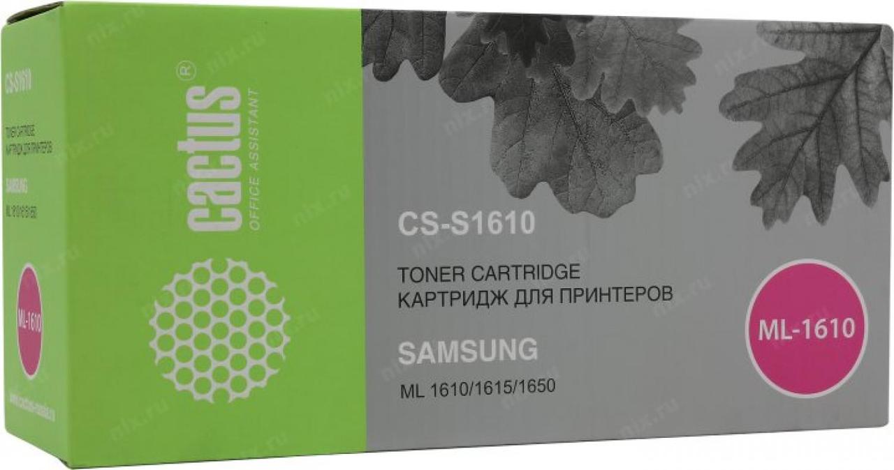 Картридж Cactus CS-S1610 для Samsung ML-1610/1615/1650 - фото 1 - id-p212698415
