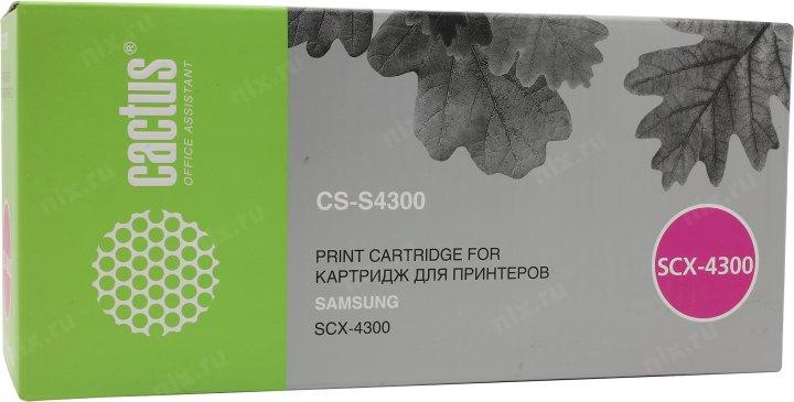 Картридж Cactus CS-S4300 для Samsung SCX-4300 - фото 1 - id-p211966664