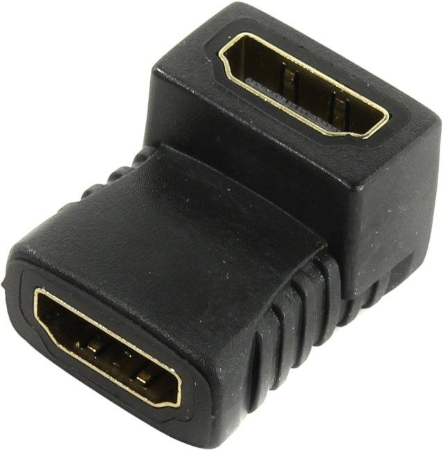 Smartbuy A-112 Переходник HDMI (F) - HDMI (F) Г-образный - фото 1 - id-p218188590