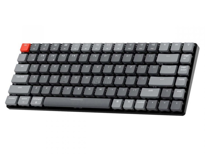 Клавиатура механическая беспроводная Keychron K3, Bluetooth, RGB, Red Switch, Черный/Серый K3E1 - фото 1 - id-p212727642