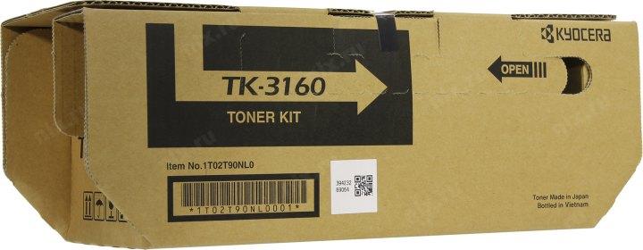 Тонер-картридж Kyocera TK-3160 для Ecosys P3045dn - фото 1 - id-p212410007