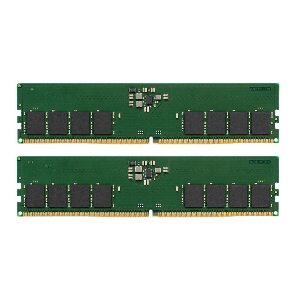 Kingston DDR5 32GB Kit (2x16Gb) 4800 MT/s CL40 KVR48U40BS8K2-32 - фото 1 - id-p212717056