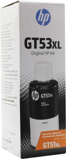 Чернила HP GT53XL 1VV21AE Black 135ml 6K GT5810/5820/InkTank/115/315/319/419/415/SmartTank 515/615 - фото 1 - id-p212698912