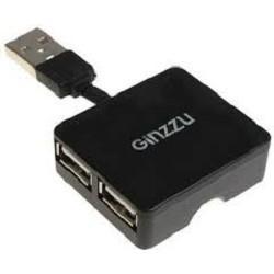 HUB GR-414UB Ginzzu USB 2.0 4 port - фото 1 - id-p222435032