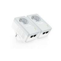 Сетевой адаптер Powerline TP-Link TL-PA4020P KIT AV600 Fast Ethernet