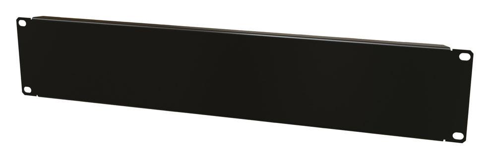 Hyperline BPV-2-RAL9005 Фальш-панель на 2U, цвет черный (RAL 9005) - фото 1 - id-p216919102