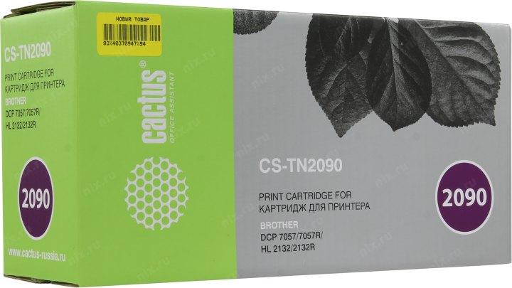 Картридж Cactus CS-TN2090 для Brother HL-2132 DCP-7057 - фото 1 - id-p212698082