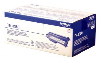 Картридж лазерный Brother TN3380 черный (8000стр.) для Brother DCP8110/8250/HL5450/5470/MFC8520/8950 - фото 1 - id-p212703756