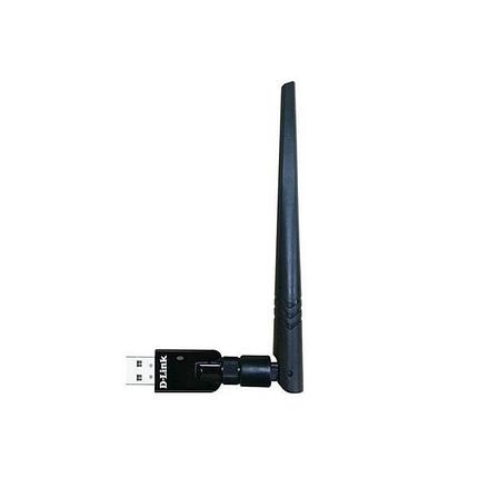 Сетевой адаптер WiFi D-Link DWA-172/RU/B1A AC600 USB 2.0 (ант.внеш.съем) 1ант., фото 2