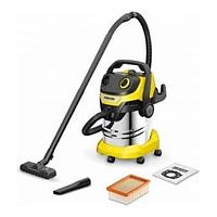 Строительный пылесос Karcher WD 5 S V-25/5/22 1100Вт (уборка: сухая/сбор воды) желтый