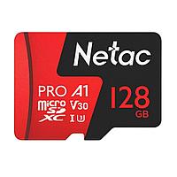 Карта памяти Netac NT02P500PRO-128G-S microSDXC Memory Card 128Gb A1 V30 UHS-I U1