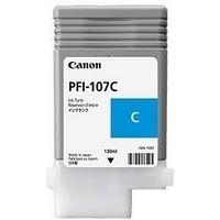 Картридж струйный Canon PFI-107C 6706B001 голубой (130мл) для Canon iP F680/685/780/785