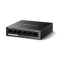 Коммутатор Mercusys MS106LP 6-Port Desktop Switch with 4-Port PoE+