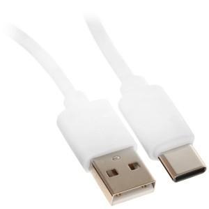 Кабель Cactus CS-USB.A.USB.C-1.2 USB (m)-USB Type-C (m) 1.2м белый блистер - фото 1 - id-p212734404