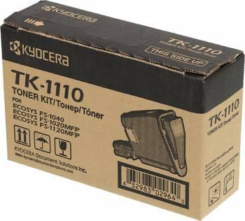 Картридж лазерный Kyocera TK-1110 1T02M50NXV черный (2500стр.) для Kyocera FS-1040/1020/1120 - фото 1 - id-p212703803