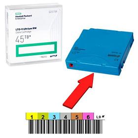 Ленточный картридж HPE Ultrium LTO9 Data cartridge 45TB RW