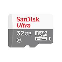 Карта памяти SanDisk Ultra SDSQUNR-032G-GN3MN microSDHC Memory Card 32Gb UHS-I U1