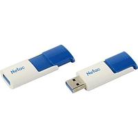 Флеш Диск Netac 128Gb U182 NT03U182N-128G-30BL USB3.0 синий/белый