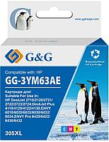 Картридж струйный G&G GG-3YM63AE 305XL многоцветный (5мл) для HP DeskJet 2320/2710/2720