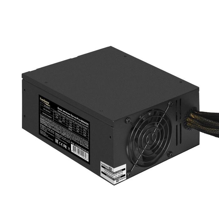 Серверный БП 900W ExeGate ServerPRO-900ADS (ATX, APFC, КПД 82% (80 PLUS), 2x8cm fans, 24pin, 2x(4+4)pin, - фото 1 - id-p212725820