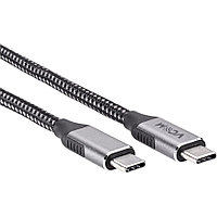 Кабель USB-C male - USB-C male VCOM (CU420M-1M) USB3.2 20Gbs 100WT 4KX60Hz 1м