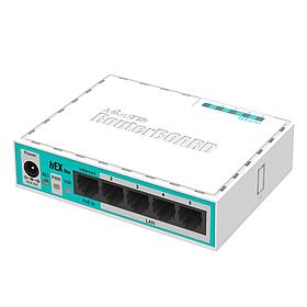 Роутер MikroTik hEX lite (RB750R2) 10/100BASE-TX белый