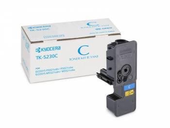 Картридж лазерный Kyocera TK-5230C 1T02R9CNL0 голубой (2200стр.) для Kyocera P5021cdn/cdw M5521cdn/cdw - фото 1 - id-p212703922