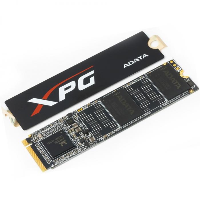 Накопитель SSD 512 Gb M.2 2280 M A-DATA XPG SX6000 Pro ASX6000PNP-512GT-C 3D TLC